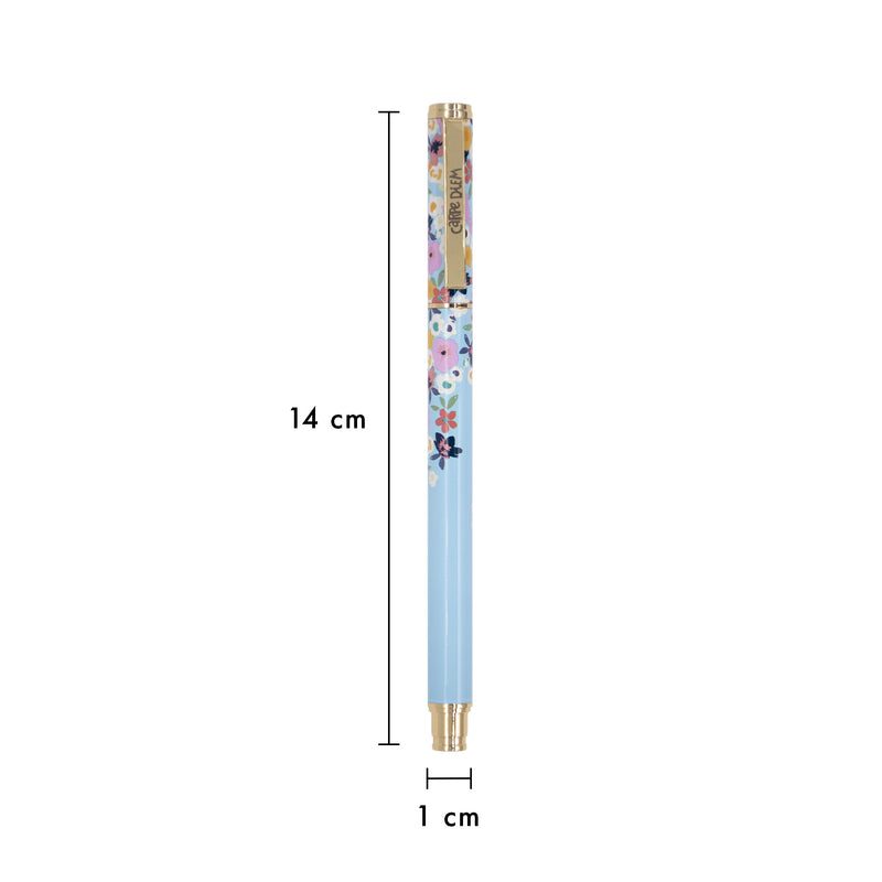 Metal Gel Pen Ditzy Floral 6ct