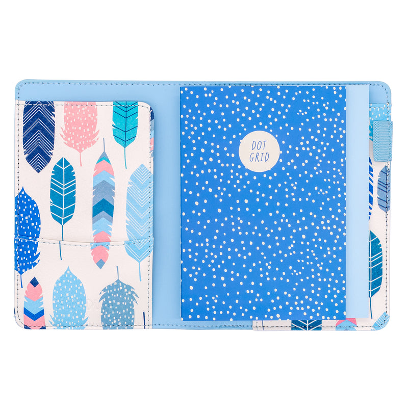 Sky Blue Notebook & Passport Holder A6