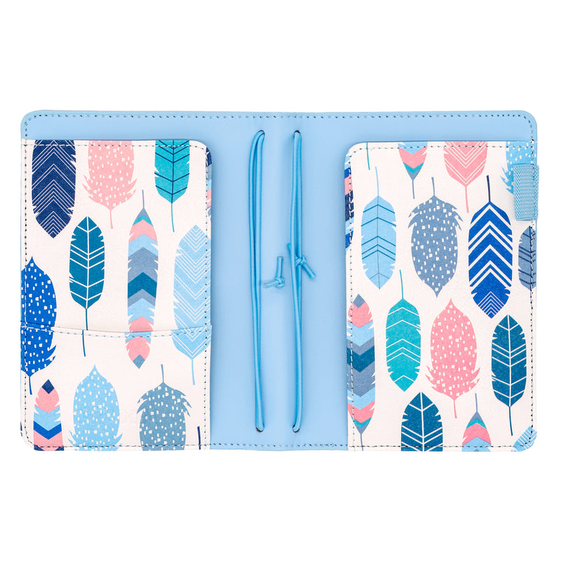 Sky Blue Notebook & Passport Holder A6