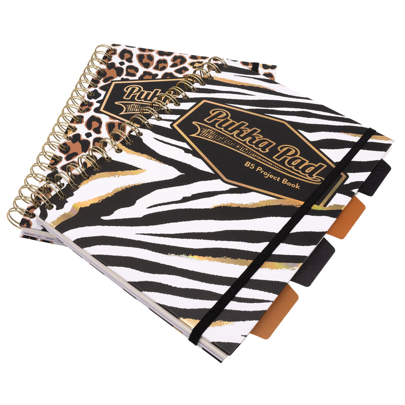 B5 Wild Project Book Assorted 2ct