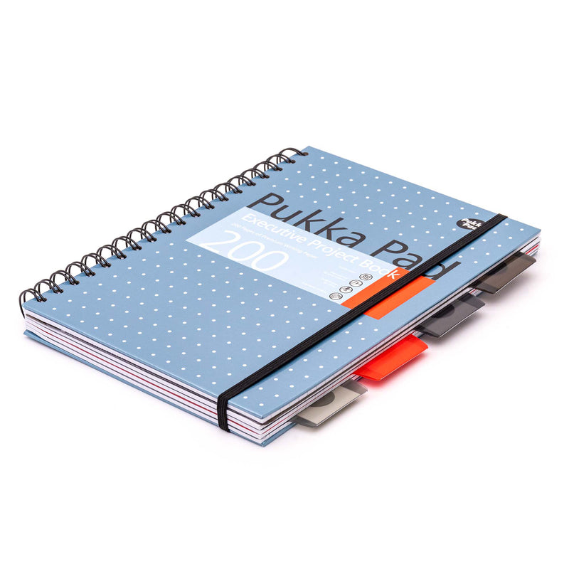 B5 Metallic Exec Project Books 3ct Assorted