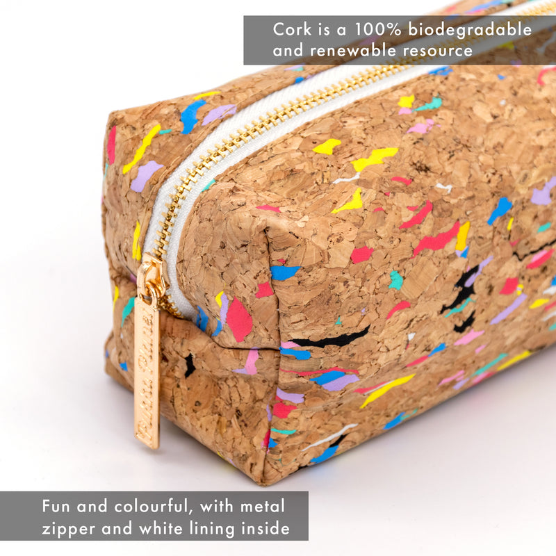 Pukka Planet Cork Pencil Case 6ct