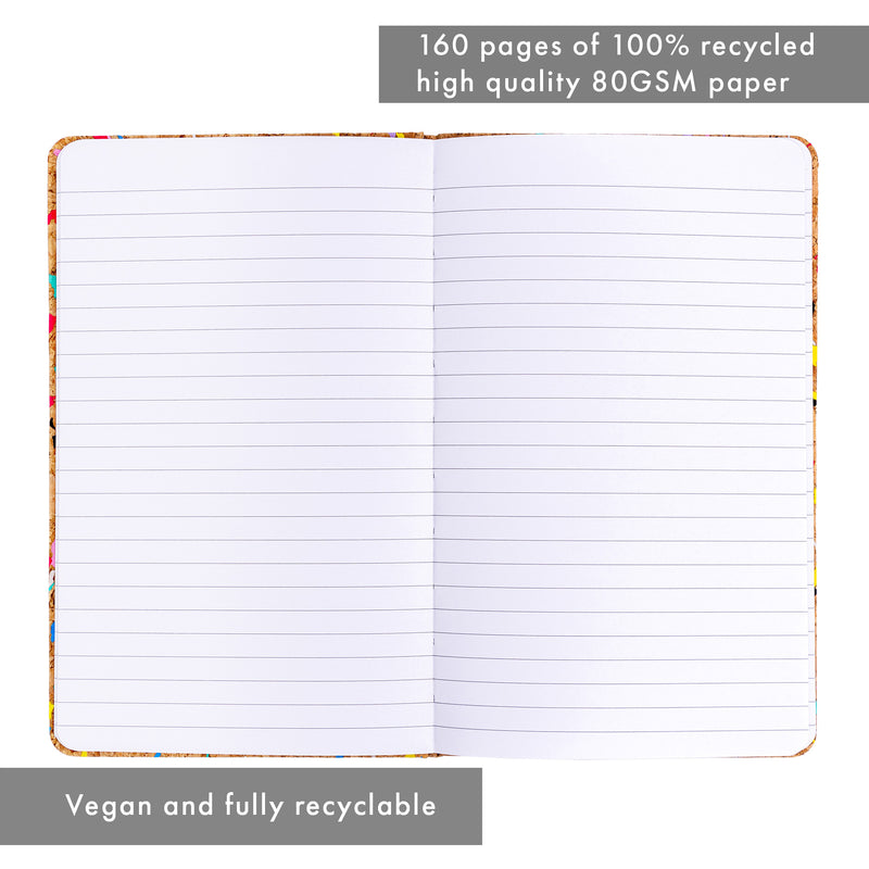 Pukka Planet Cork Notebook