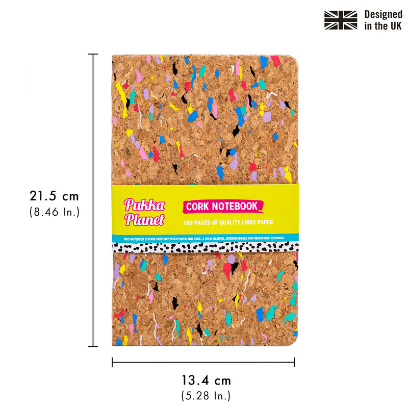 Pukka Planet Cork Notebook