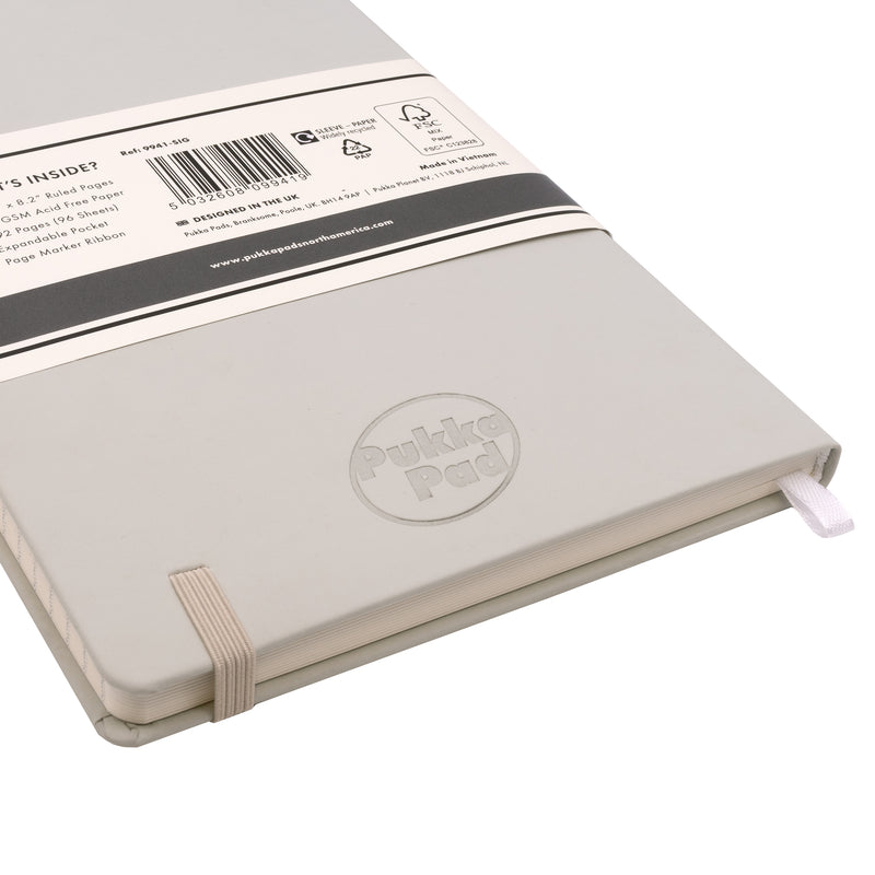 Soft Cover A5 College Ruled Oatmeal