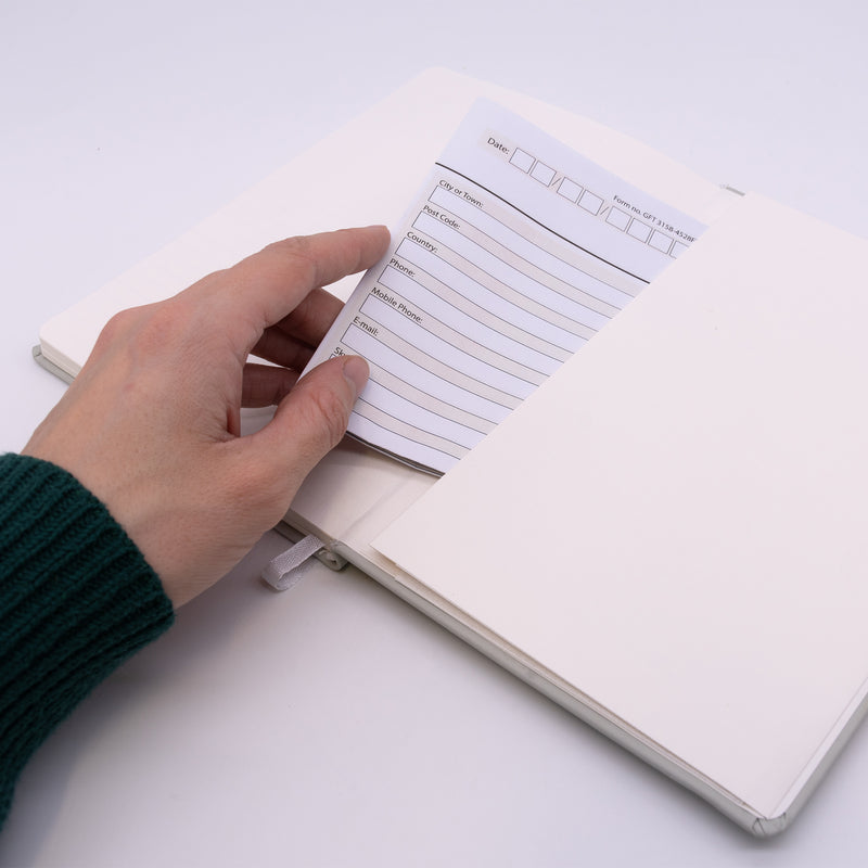 Soft Cover A5 College Ruled Oatmeal