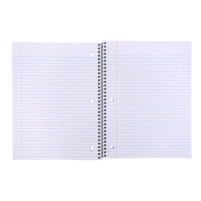 Haze 1-Subject Notebook, 3 Per Pack, 4 Packs