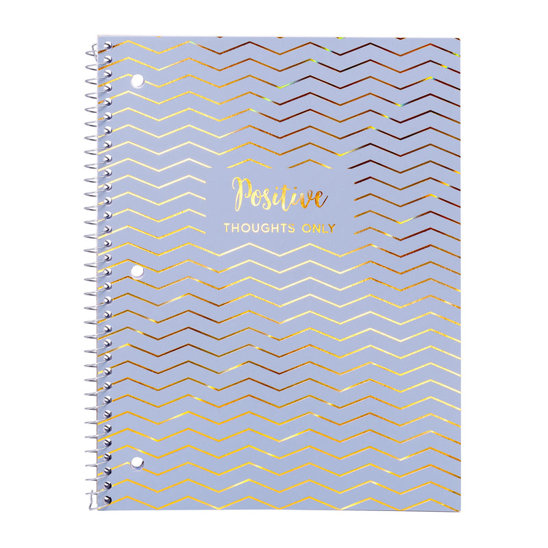 Haze 1-Subject Notebook, 3 Per Pack, 4 Packs