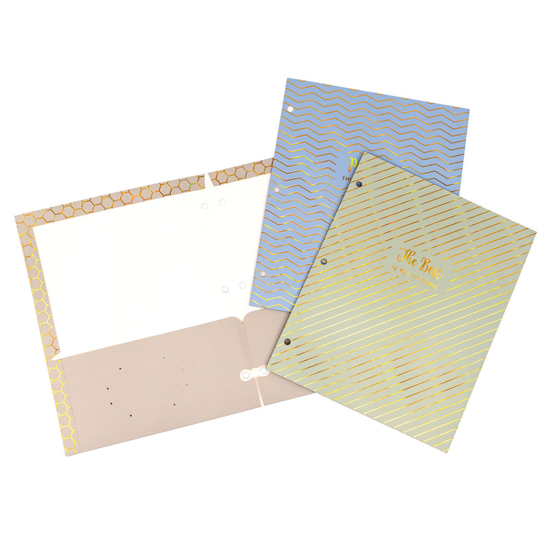 Haze 2-pocket Portfolio Letter 6pk