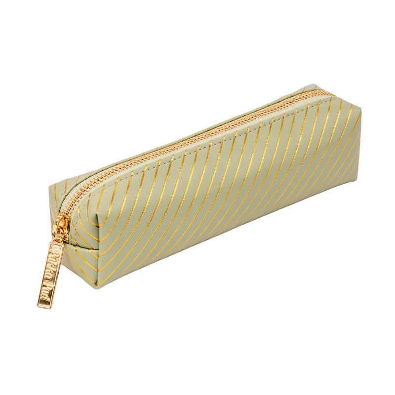 Pencil Case, Haze, Green, Pack of 3