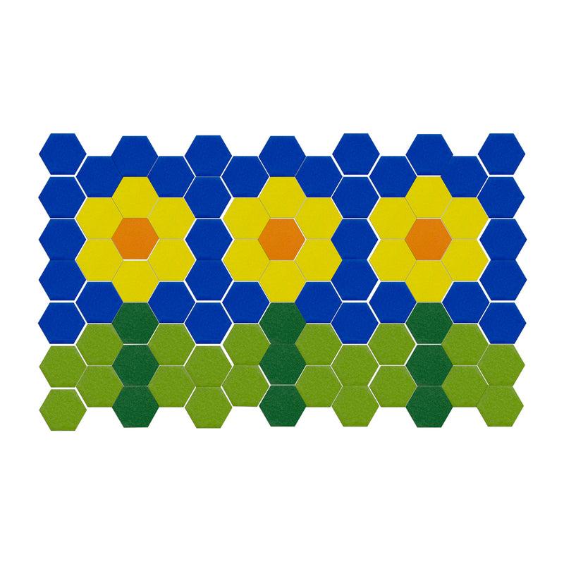 Hexagon Mosaics 2000/pkg