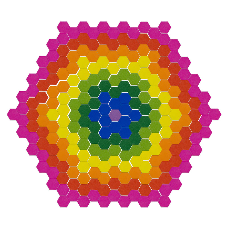 Hexagon Mosaics 2000/pkg
