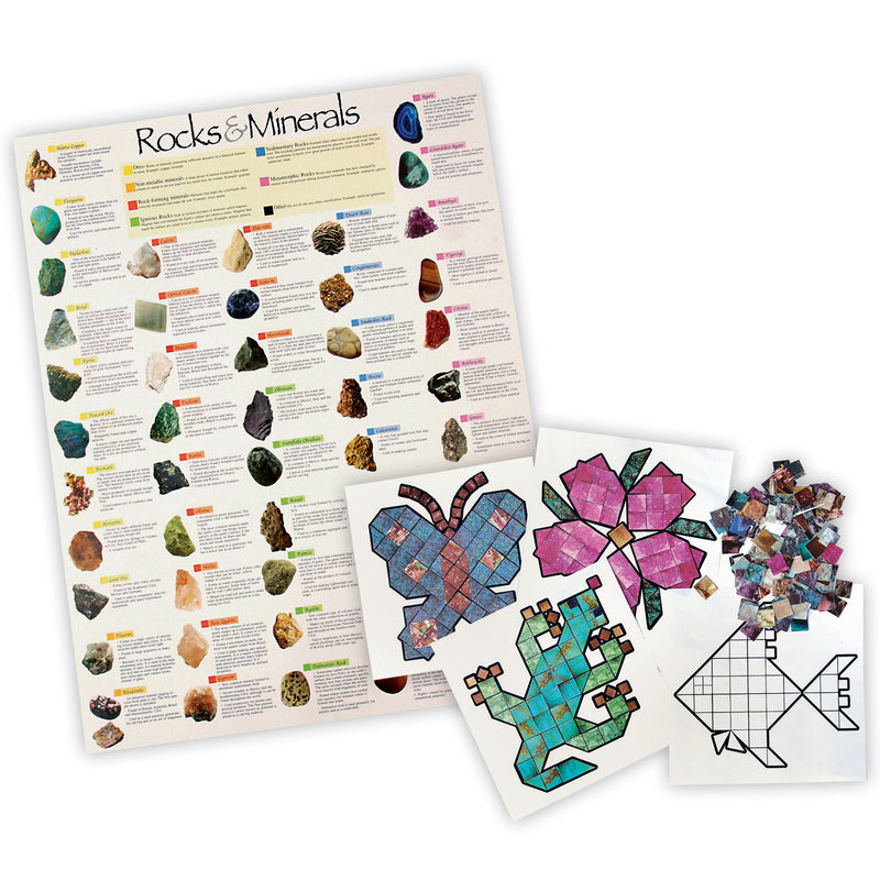 Mineral Mosaic Poster & Artwork Set 2500/pk