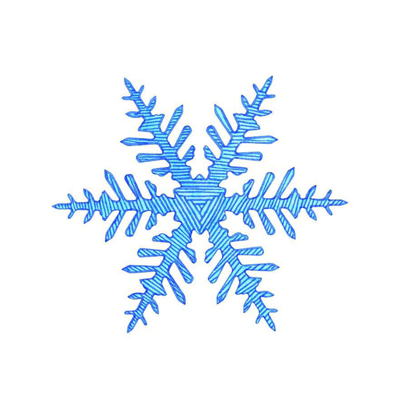 Super Snowflake Stencils 12/pkg