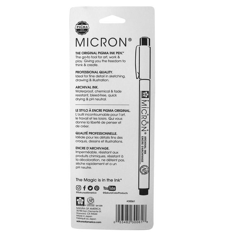 Bc Micron Pens 3ct Black Set A Sizes 01 03 05