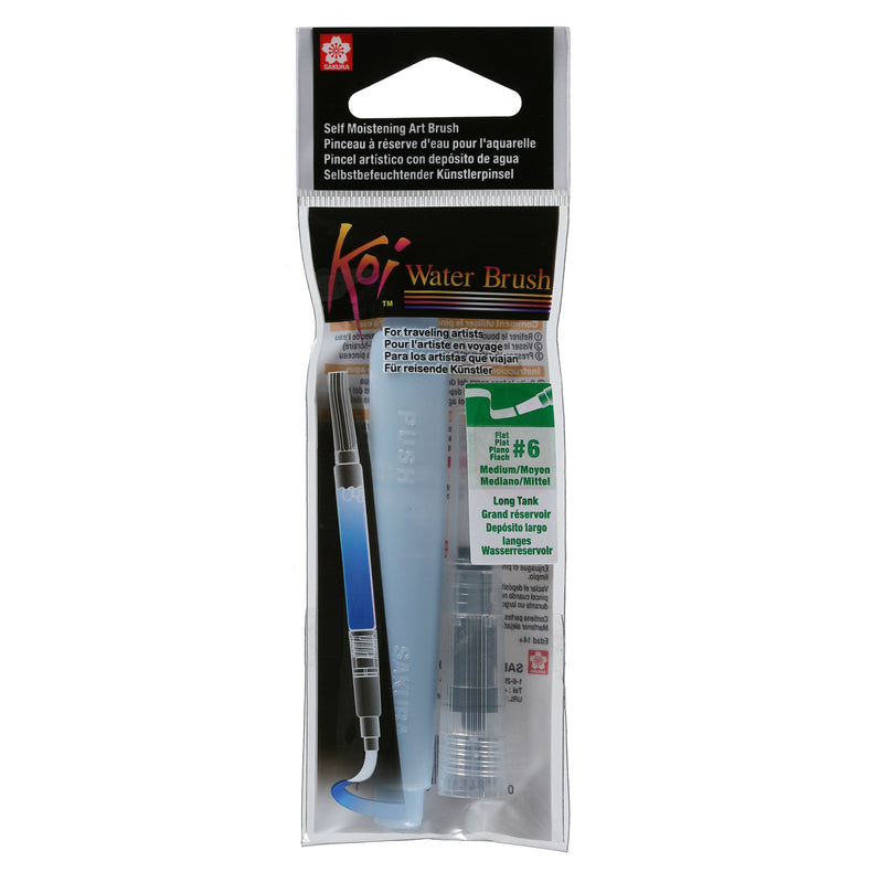 Koi Water Brush 9ml Tank Flat Med