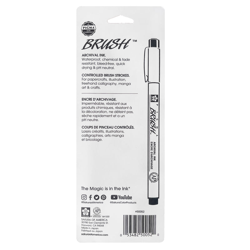 Bc Brush Pen 3ct Black