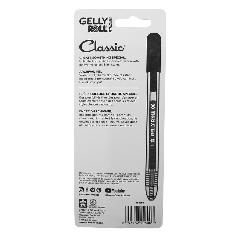 Bc Gr Retractable Pens 3pk Classic