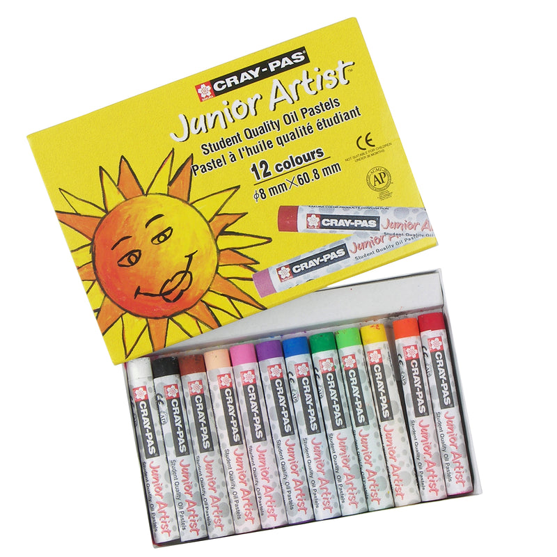 Junior Artist Oil Pastel 12 Colors