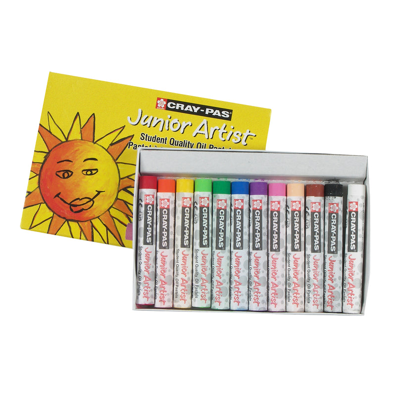 Junior Artist Oil Pastel 12 Colors
