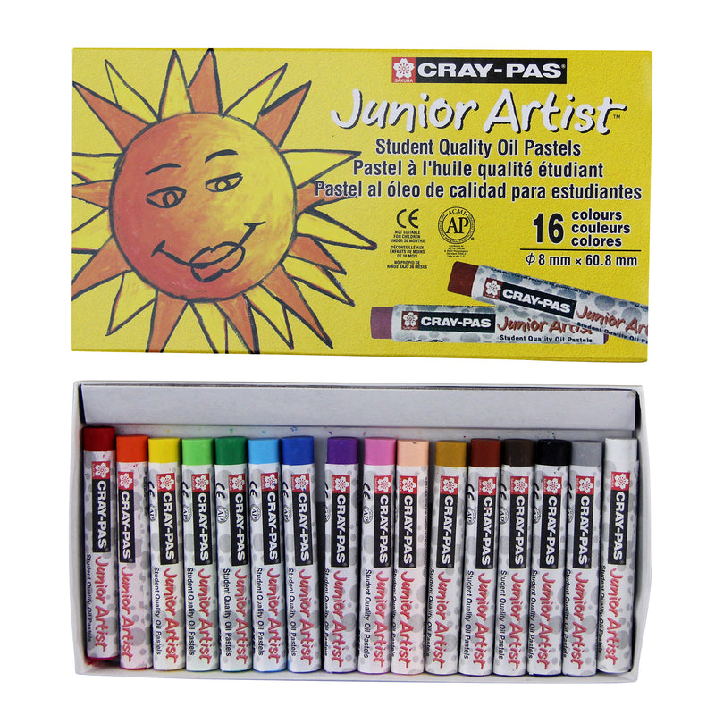 Junior Artist Oil Pastel 16 Colors