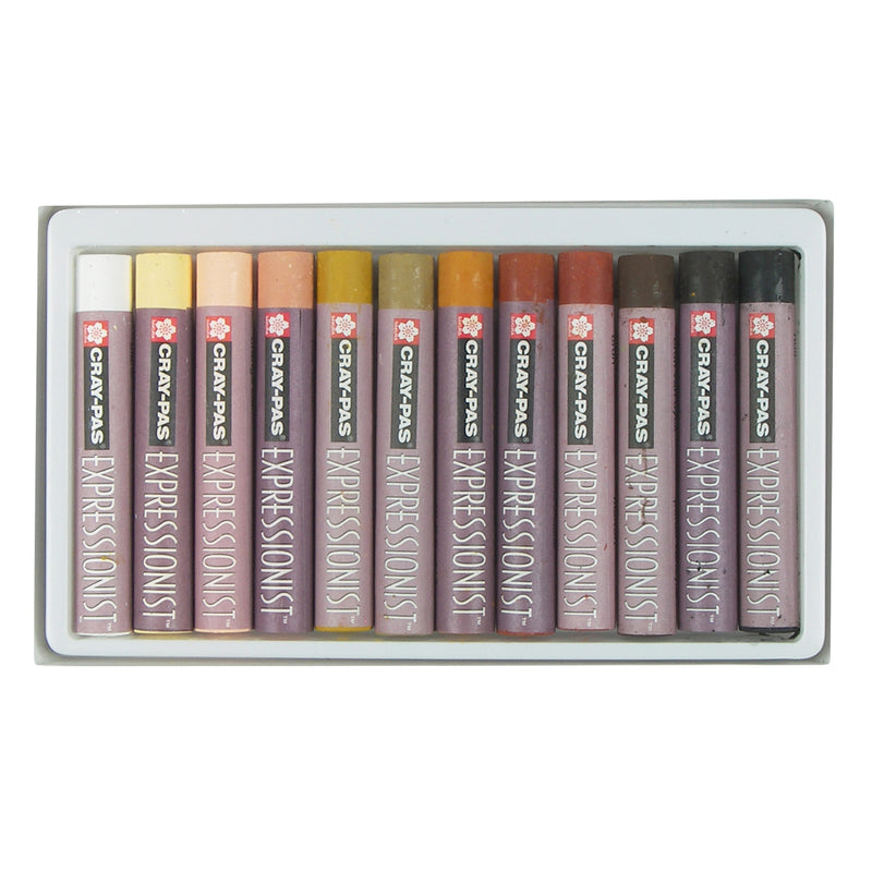 Oil Pastel Chalk 12 Colors Cultural Expressionist