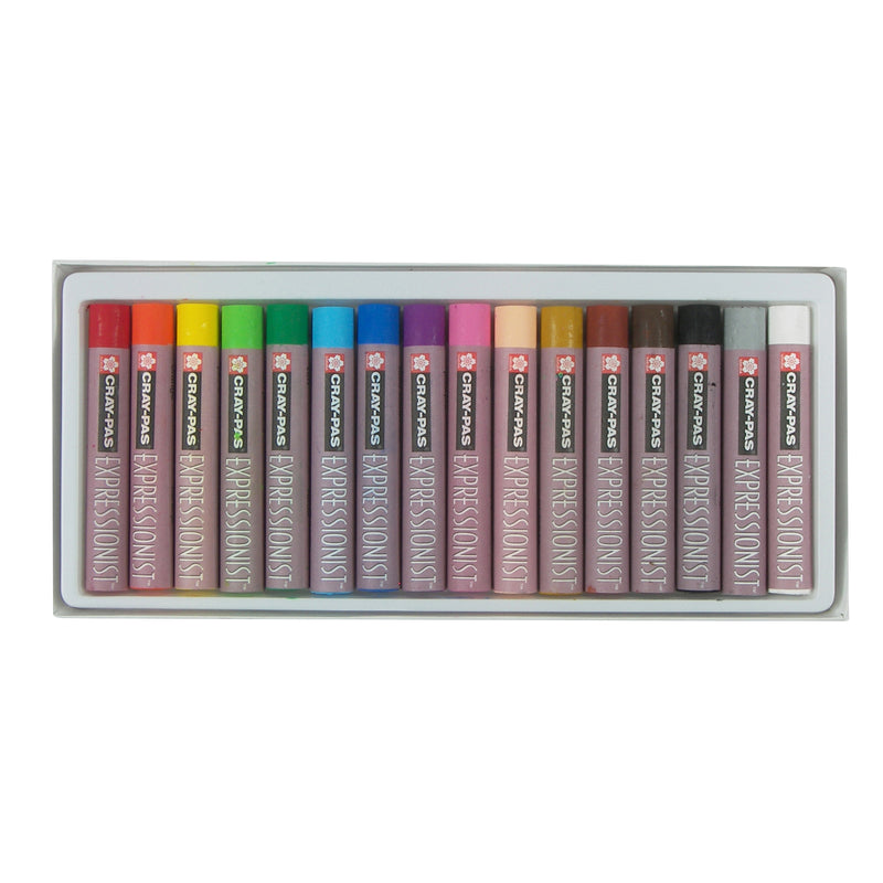 Oil Pastel Chalk 16 Colors Expressionist