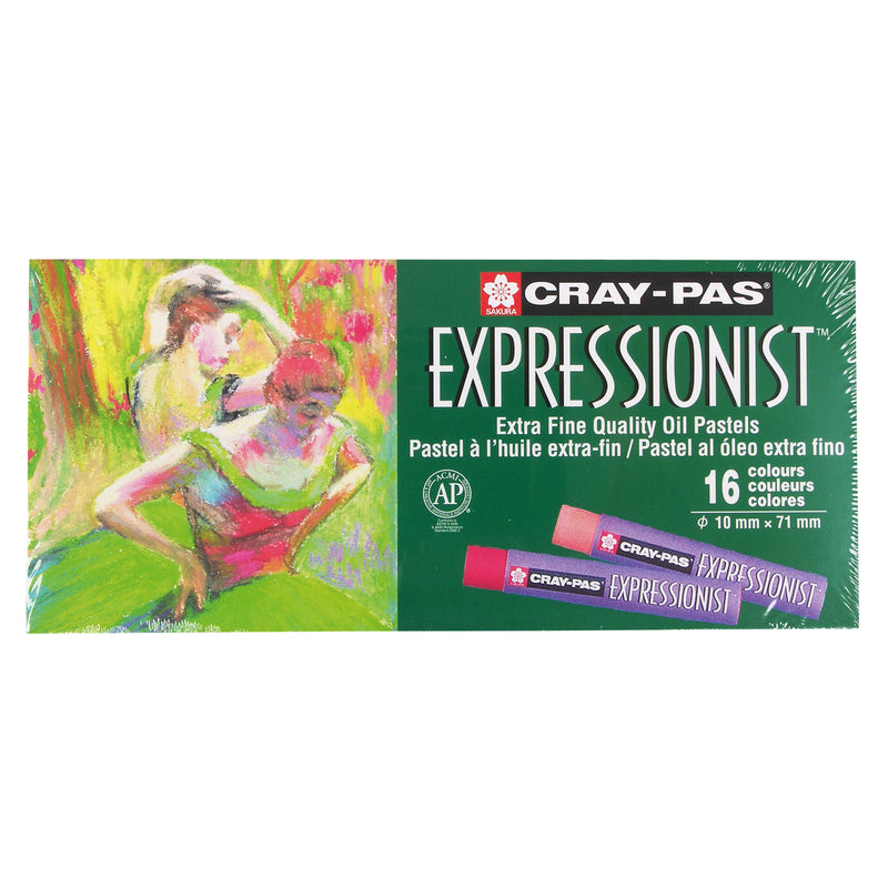 Oil Pastel Chalk 16 Colors Expressionist