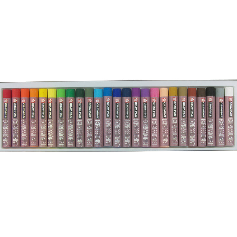 Oil Pastel Chalk 25 Colors Expressionist