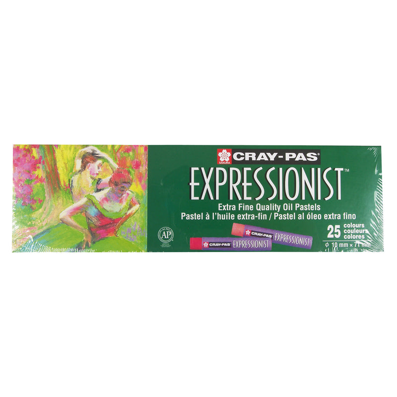 Oil Pastel Chalk 25 Colors Expressionist