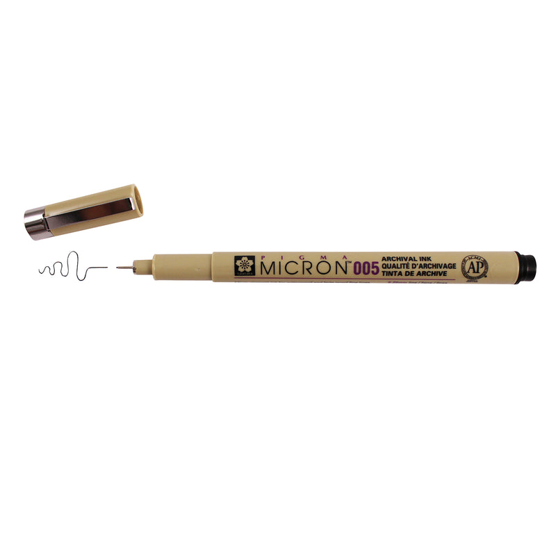 Micron 005 Pen 0.20mm Black