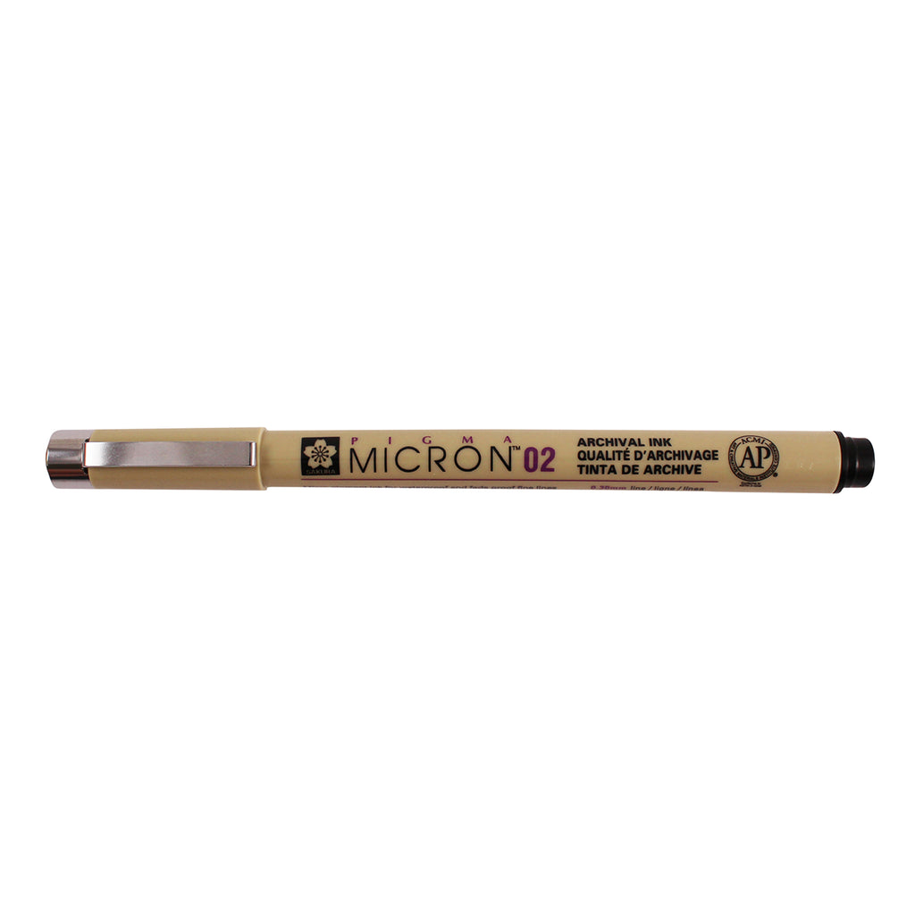 Micron 02 Pen 0.30mm Black
