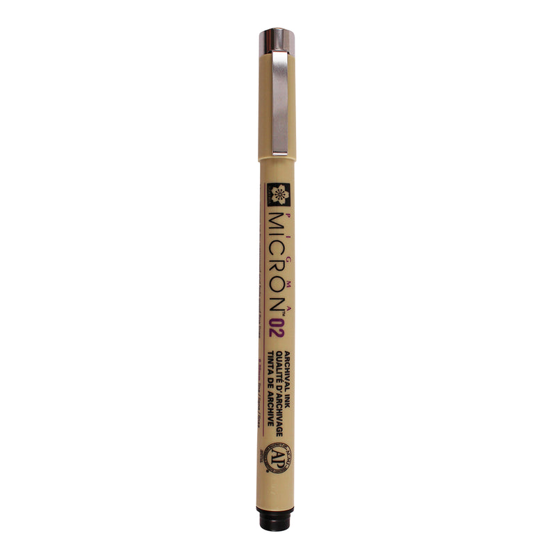 Micron 02 Pen 0.30mm Black