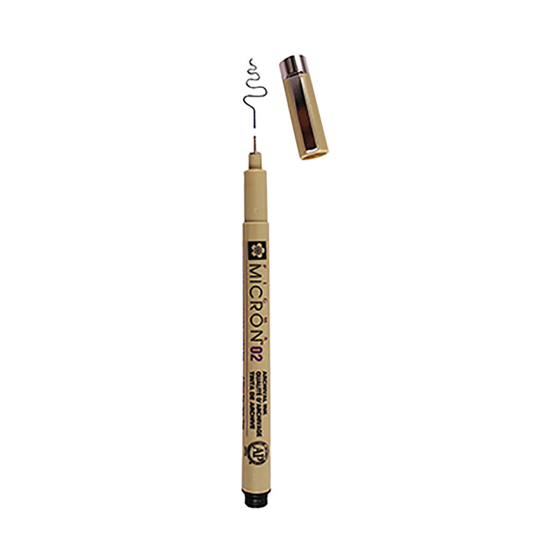 Micron 02 Pen 0.30mm Black