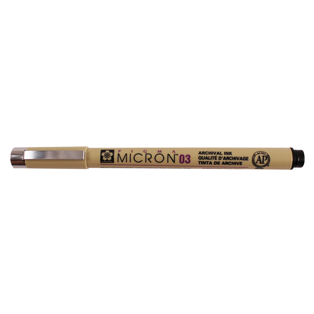 Micron 03 Pen 0.35mm Black