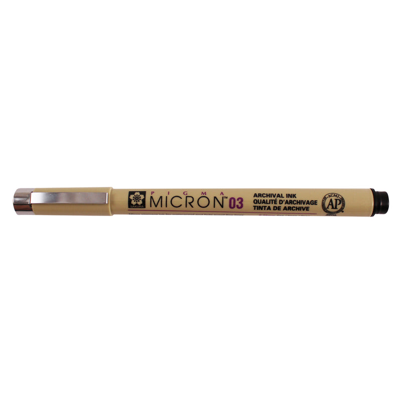 Micron 03 Pen 0.35mm Black