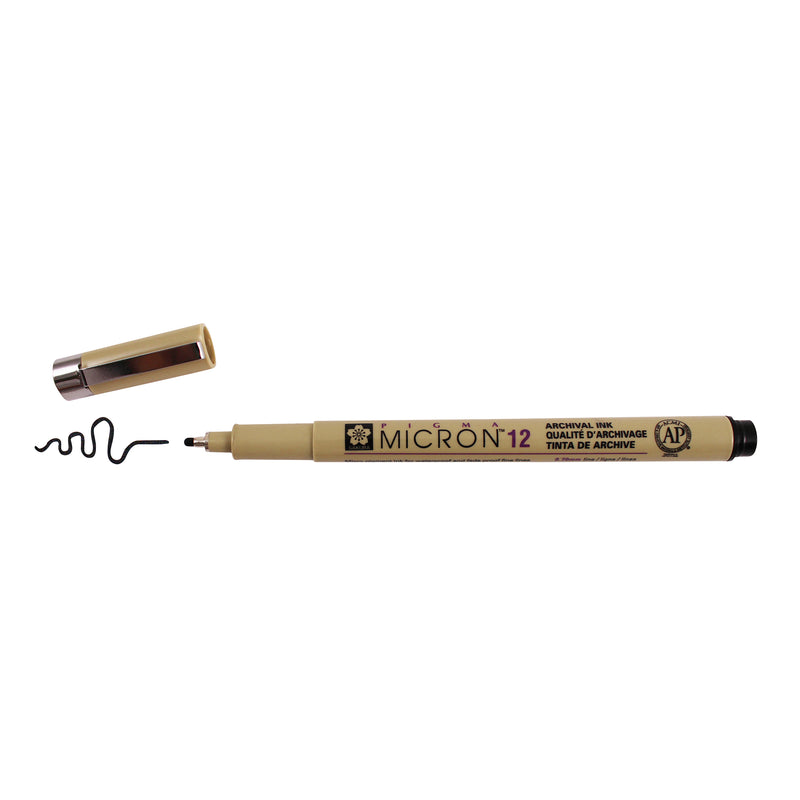 Micron 12 Pen 0.70mm Black