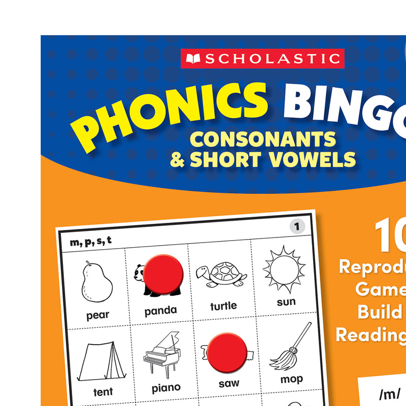 Bingo Consonants & Short Vowels