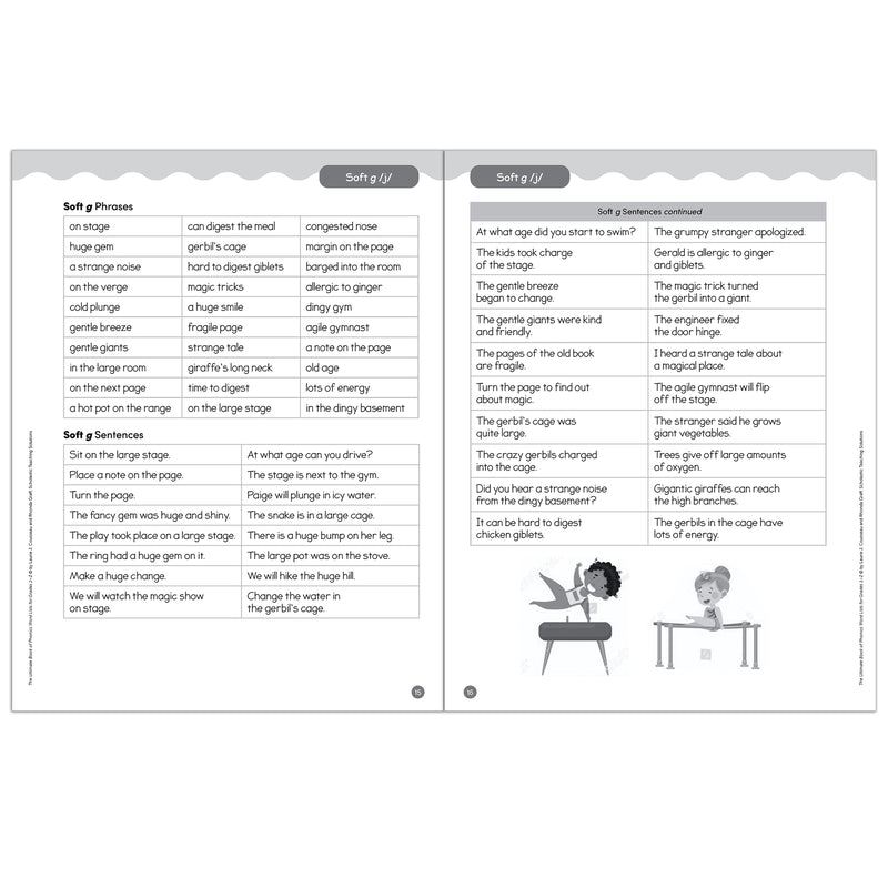 The Ultimate Book of Phonics Word Lists: Grades 1-2