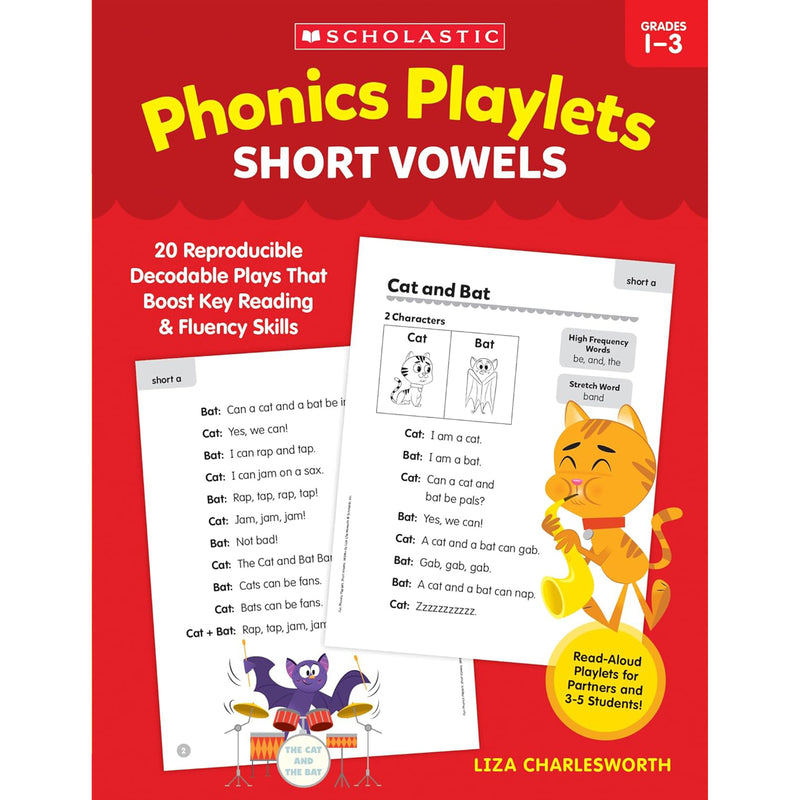 Phonics Playlets Short Vowels