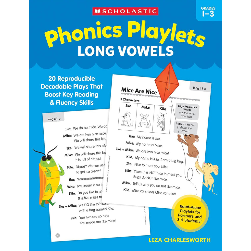 Phonics Playlets Long Vowels