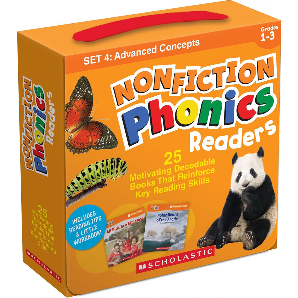 Nonfiction Phonics Readers Set 4: Advanced Concepts, Single-Copy Set, 25 Books