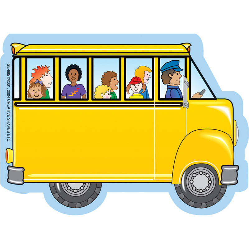 (3 Ea) Bus With Kids Mini Notepad