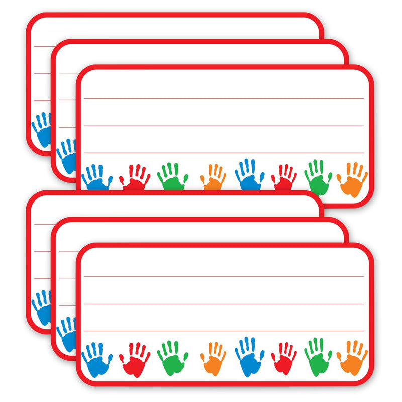 (6 Pk) Hands Nametags