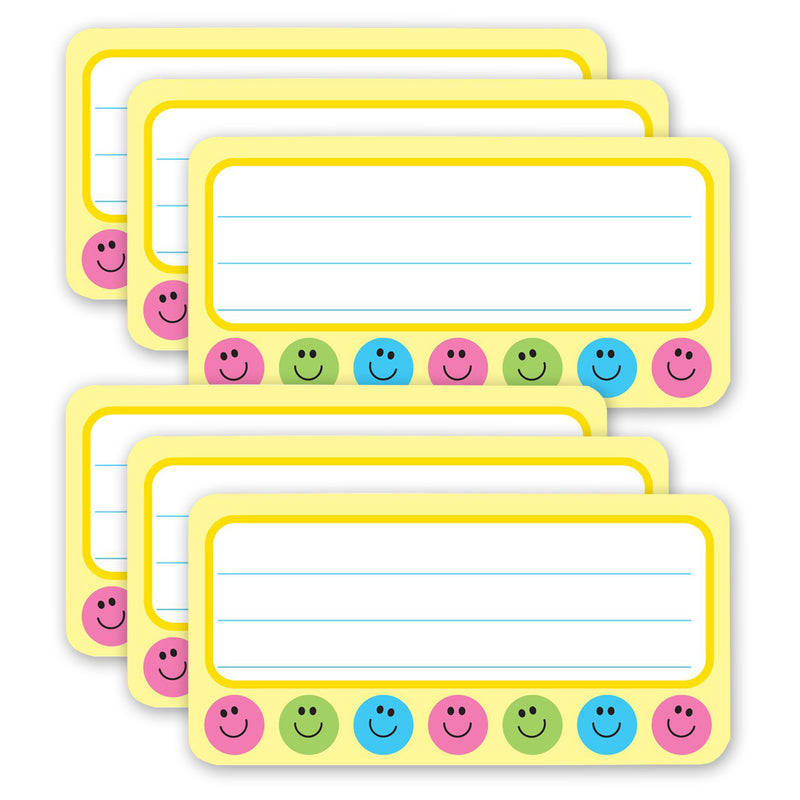 (6 Pk) Smile Nametags