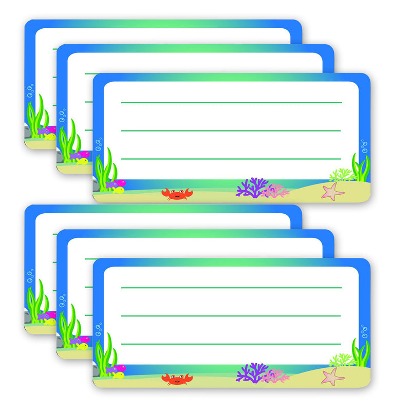 (6 Pk) Under The Sea Nametags