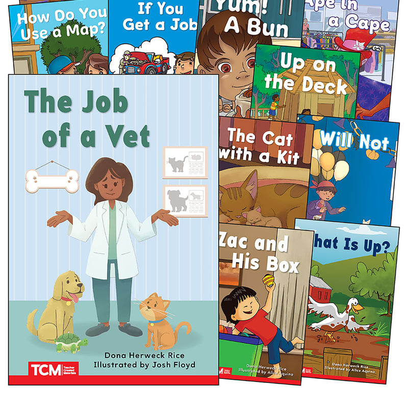 Decodable Books: Read & Succeed, Grade PreK-K, Set 2