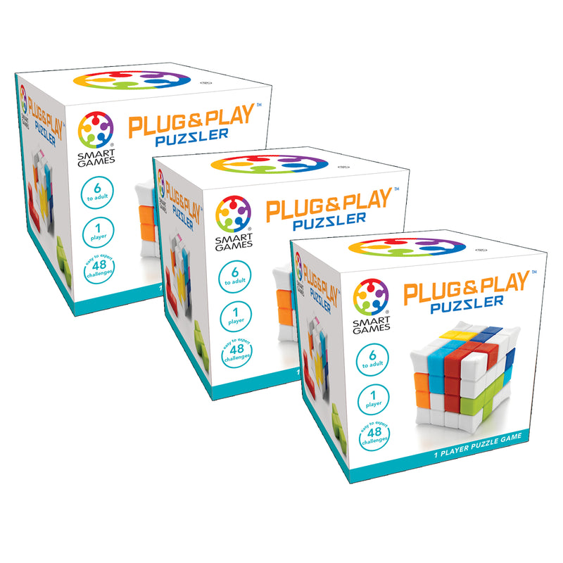 (3 Ea) Plug & Play Puzzler