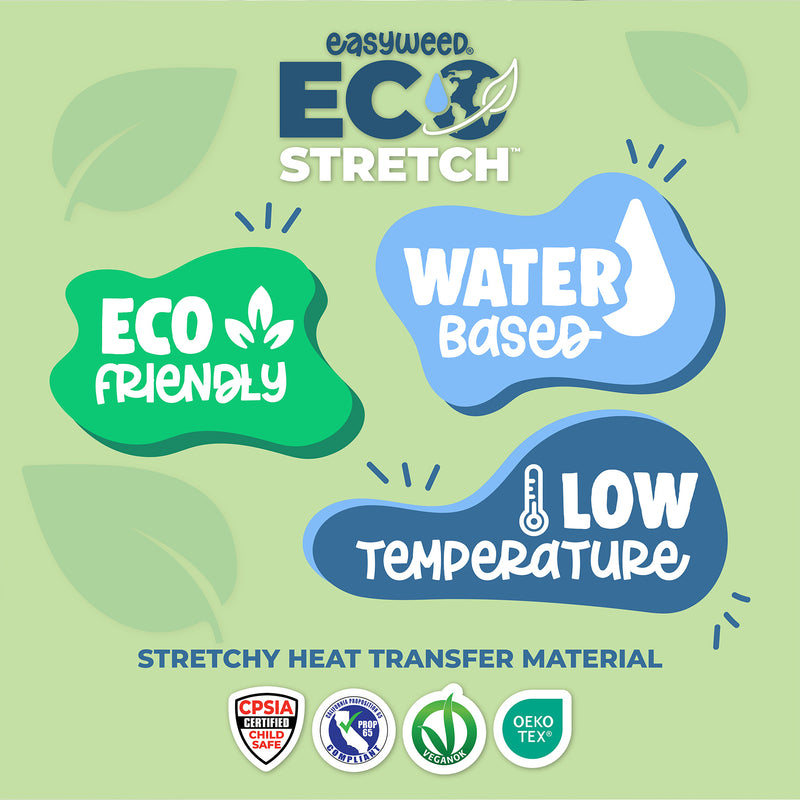 Easyweed Ecostretch HTV Heat Transfer Vinyl, 60", White