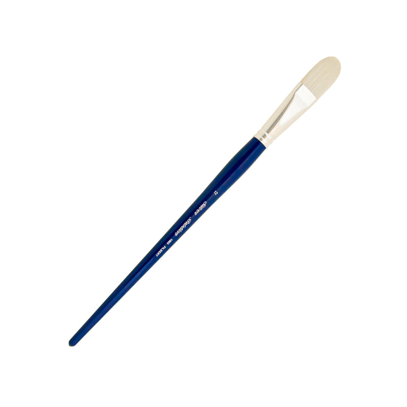 Bristlon Brush, Filbert, Long Handle, Size 12
